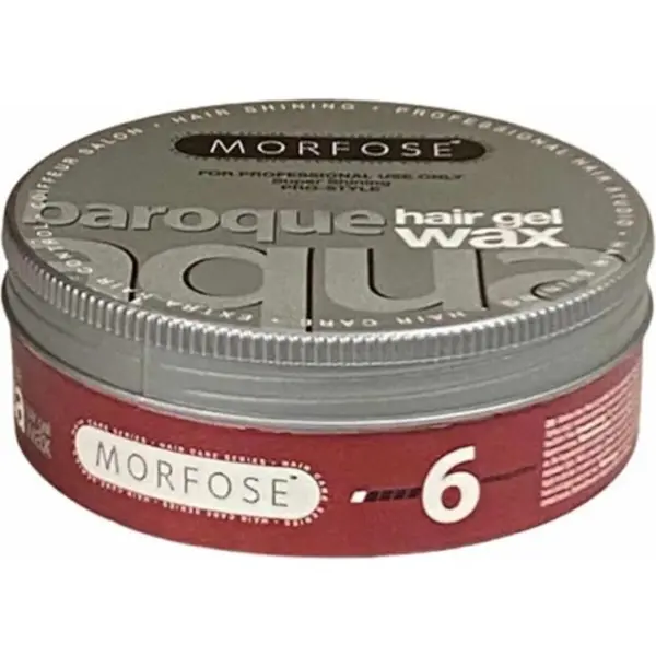 Morfose Baroque Hair Gel Wax – Fixation Forte & Brillance Naturelle – 150 g