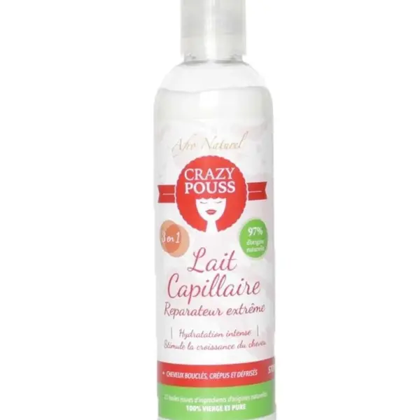 Crazy Pouss Lait Capillaire Réparateur Extrême