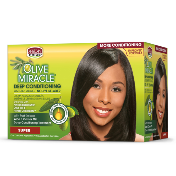 Défrisant African Pride Olive Miracle – Force Super