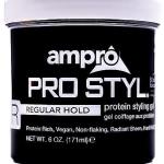 Gel Coiffant Ampro Pro Styl Protein Styling Gel – Regular Hold – 235 g (8.3 oz)