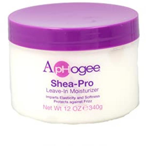 ApHogee Shea-Pro Leave-In Conditioner – Soin Hydratant Sans Rinçage au Beurre de Karité – 340 g (12 oz)