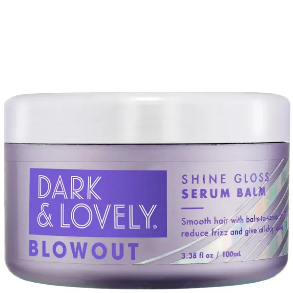 Dark & Lovely Baume-Sérum Brillance & Anti-Frisottis – Blowout Shine Gloss Serum Balm 100 ml