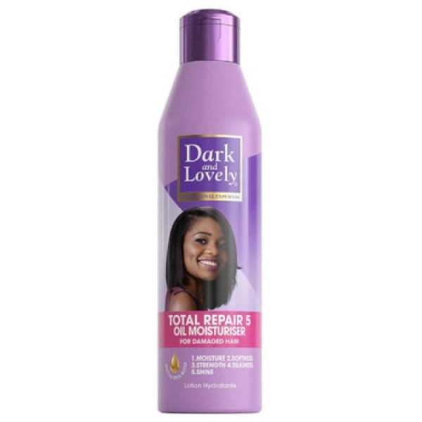 Dark & Lovely Lotion Capillaire Hydratante Réparatrice – Total Repair 5 Oil Moisturiser 250 ml