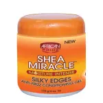 African Pride Shea Miracle Silky Edges – Gel Lissant & Fixant pour les Contours