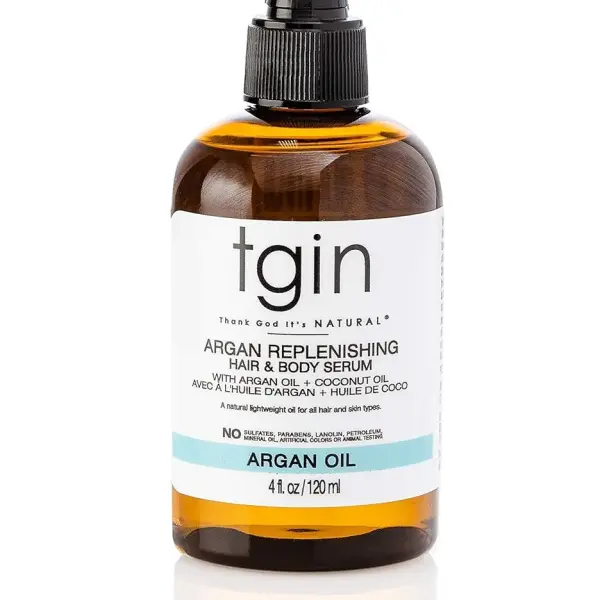 TGIN Sérum Nourrissant à l'Huile d'Argan – Cheveux & Corps 120 ml