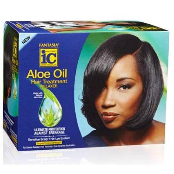 Défrisant Fantasia Aloe Oil Hair Treatment – Cuir Chevelu Sensible – Force Super Extra