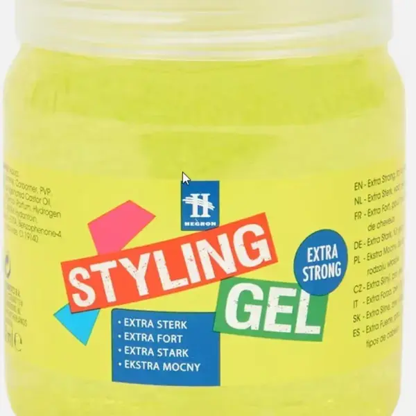 Gel Coiffant Hegron Extra Strong – 500g