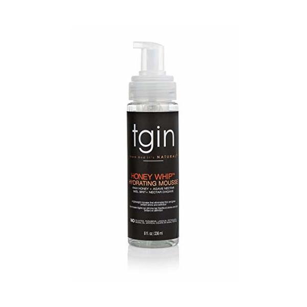 TGIN Mousse Coiffante Hydratante au Miel – Honey Whip Hydrating Mousse 236 ml