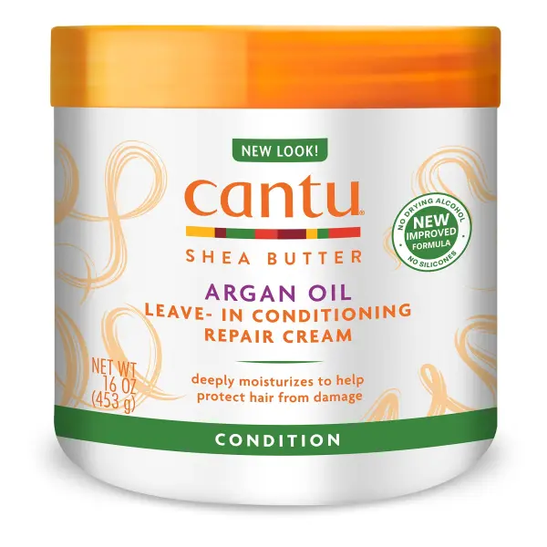 Cantu Après-Shampoing Sans Rinçage à l'Huile d'Argan – Argan Oil Leave-In Conditioning Repair Cream
