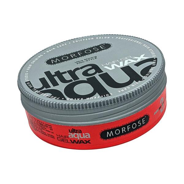 Morfose Ultra Aqua Hair Gel Wax – Fixation Forte & Brillance Naturelle – 150 g