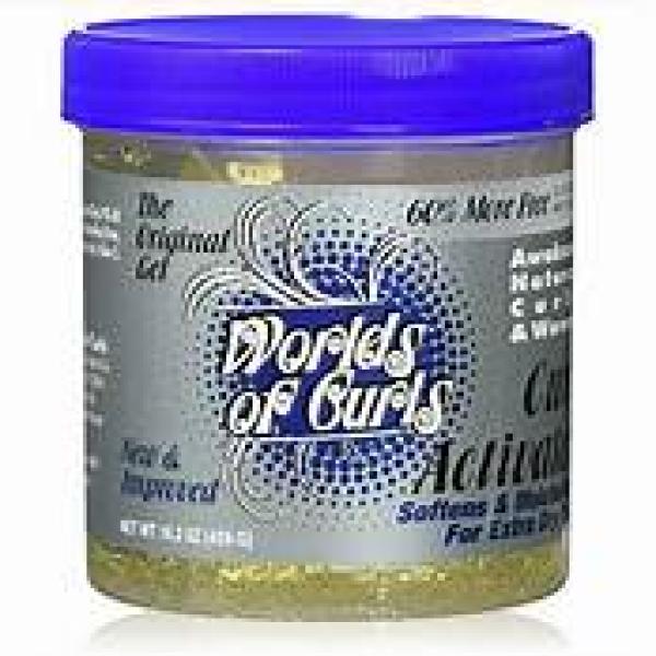 Gel Activateur de Boucles Worlds of Curls – Cheveux Très Secs (Extra Dry Hair) – 459 g