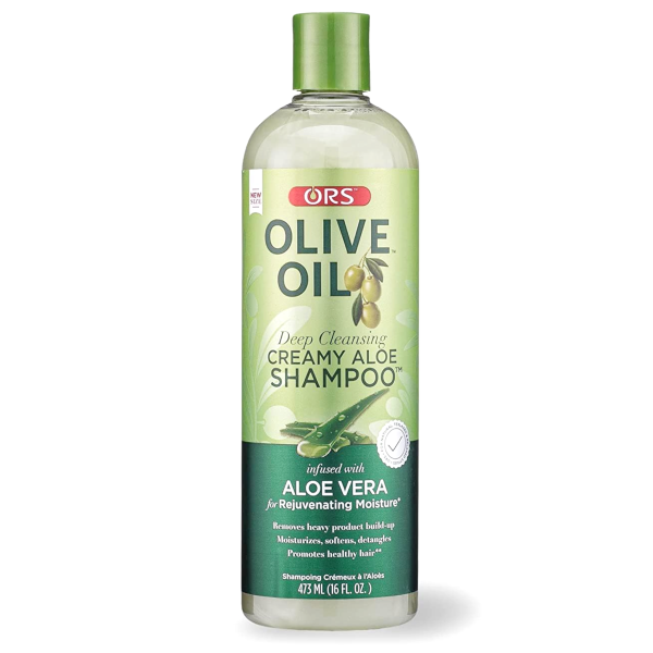 ors olive oil deep cleansing creamy aloe shampoo
