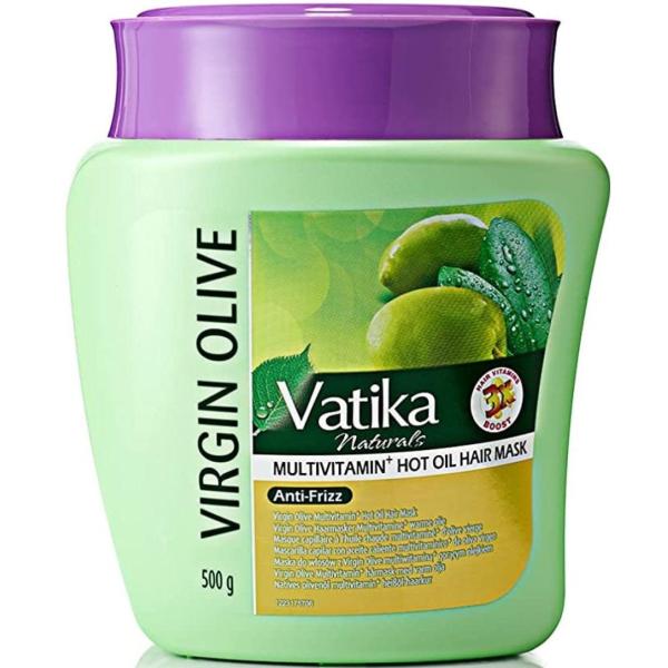 Masque Capillaire Vatika à l'Huile d'Olive Vierge 500 g