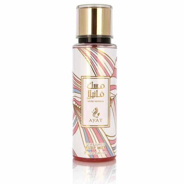 Brume Corporelle Musk Vanilla – Ayat Perfumes – 250 ml