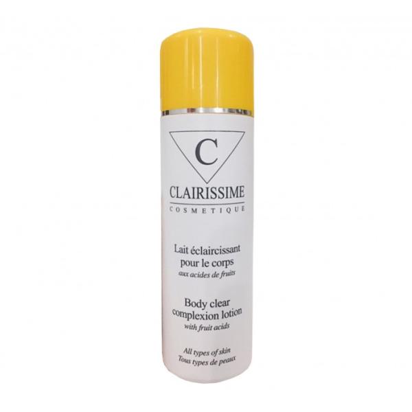 CLAIRISSIME Lait éclaircissant pour le corps aux acide de fruits