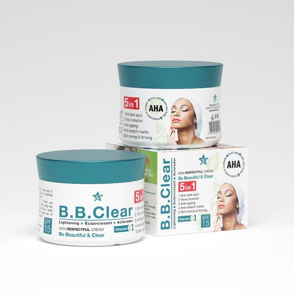 B B clear éclaircissante cream unificateur de teint