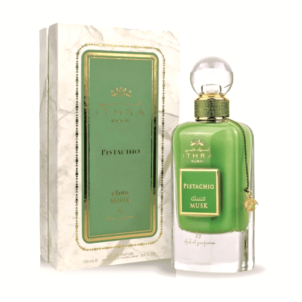 Eau de Parfum Pistachio Musk Ithra Dubaï – Ard Al Zaafaran – 100 ml