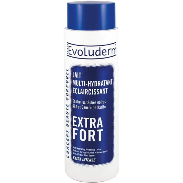 Evoluderm – Lait multi-hydratant éclaircissant Extra Fort – 500ml