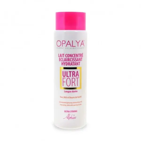 Lait hydratant éclaircissant ultra fort Opalya
