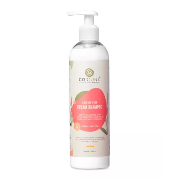 CG CURL Shampoing crémeux pour boucles CREAM SHAMPOO 355ml