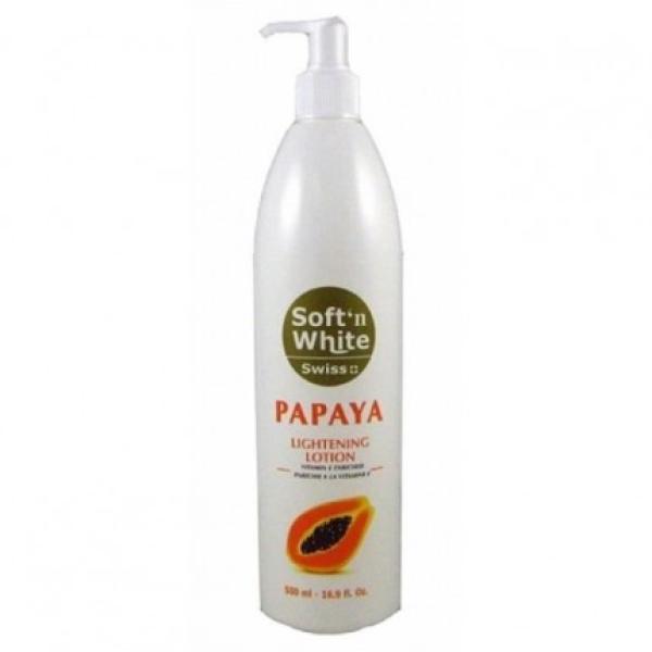 Soft ‘N’ White- Lait Corporel Papaya 500ml