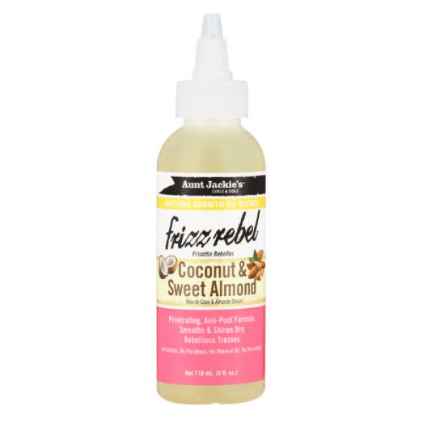 Aunt Jackie’s Frizz Rebel – Huile Anti-Frisottis Coco & Amande Douce 118 ml