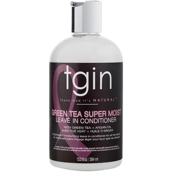 TGIN Après-Shampoing Sans Rinçage Hydratant au Thé Vert – Green Tea Super Moist 384 ml